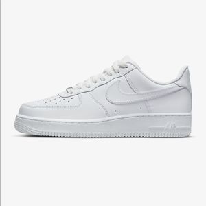 Mens White Air Force Nike Shoes 